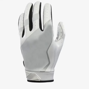 High Quality Custom Logo Leather Breathable Adjustable American Football Gloves Super <b>Sticky</b> Anti Slip Receiver Unisex Gloves - Product Image 2