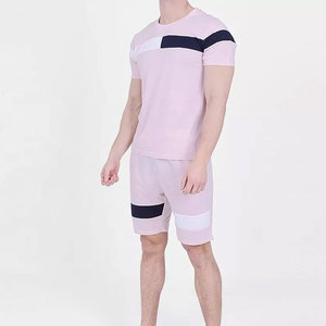 Ensemble décontracté pour homme au design unique, ensemble de jogging d'été pour homme, vêtements de sport, nouvelle arrivée, t-shirt à manches courtes - Product Image 4
