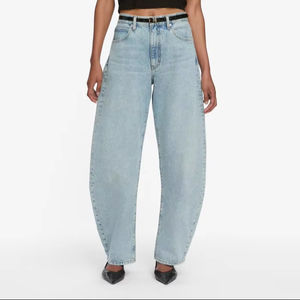 Women's Loose Fit Breathable Fleece <b>Jogger</b> Trousers Custom Logo Printed Mid Waist Casual Flat Front Design for Winter Plain Dyed - Product Image 1