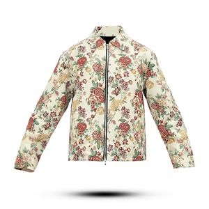 Chaqueta Bomber de Algodón Premium para Hombre |   Comodidad transpirable durante todo el día |   Relleno Aislante de Polialgodón |   Bordado Personalizado Listo para Usar - Product Image 3