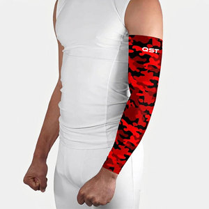 Manchons de bras respirants 100 % polyester personnalisables pour hommes, best-sellers – Manchons de bras de haute qualité à prix raisonnable - Product Image 5