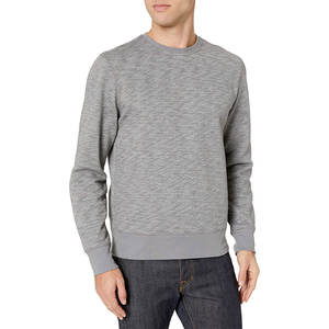 Sweat-shirt surdimensionné à col rond personnalisé pour homme, fabriqué sur mesure, 85% coton, 15% polyester, fabricant de sweat-shirts à impression en relief - Product Image 4