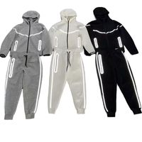 Vêtements de sport en gros, survêtement réversible personnalisé pour hommes, grande taille, hiver, décontracté, uni, à capuche, écologique, séchage rapide