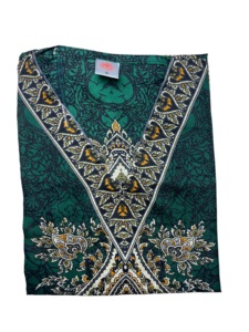 Caftán corto con estampado paisley vintage, estilo kimono holgado, túnica informal para vacaciones, ropa de playa. - Product Image 6