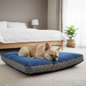 Cama para Mascotas Yommy Extra Acolchada con Base Antideslizante de 10 cm, Colchón de Felpa Suave y Grueso para Perros y Gatos - Product Image 6