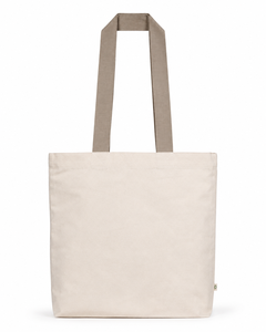 Bolsa de Tela de Algodón Orgánico 390 GSM GOTS 38x40x14 cm, Logotipo Personalizado, Bolsa de Compras Promocional, Fabricante OEM ODM al por Mayor - Product Image 4