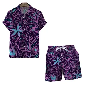 Conjunto de Shorts Casuales de Verano Personalizables para Hombre, Conjuntos Deportivos de Punto Unisex de 2 Piezas, Camiseta de Manga Corta de Algodón para Mujer - Product Image 5