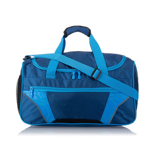 Unisex Sport Duffle <b>Bag</b> Oxford Material <b>Large</b> Capacity Zipper Closure Gym Travel Blue Color Adjustable Strap and Practical - Product Image 1