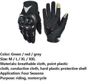 Premium Customized Men's Motorcycle Racing Gloves Sports <b>Cycling</b> for Casual and Bike Motorbike Riding Wholesale Rate hike impex - Product Image 4