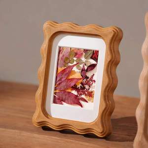 Unfinished Solid Pine Wood <b>Picture</b> <b>Frames</b> DIY Painting Project <b>Square</b> Creative Photo Simple Hang Wall Stand for Arts - Product Image 1