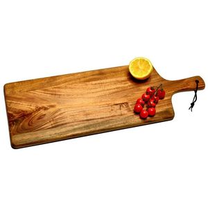Planche à découper en bois artisanale de luxe écologique et durable de qualité supérieure, forme rectangulaire, passe au lave-vaisselle, marque H CRAFT - Product Image 4