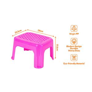 Wholesale Stackable Plastic Foot <b>Stool</b> Heavy Duty Weatherproof <b>Garden</b> Sitting Bench Eco Friendly Laundry <b>Stool</b> Bulk - Product Image 1