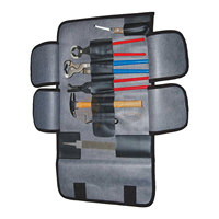 Kit d'outils de fermeur professionnel 7 pièces, ensemble complet pour l'entretien et la soin des sabots de cheval, avec pince à sabots, coupe-sabots, couteau à sabots et extracteur de sabots