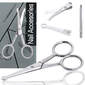 Ciseaux de Précision Classiques pour Manucure et Pédicure en Acier Inoxydable – Instrument de Beauté pour la Coupe des Cuticules – Faible MOQ - Product Image 4