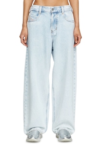 Pantalon en jean décontracté et tendance pour homme, coupe bootcut, en coton, avec poches et design unique en perles, style Y2K, pour le quotidien et le streetwear, collection 2026 - Product Image 4