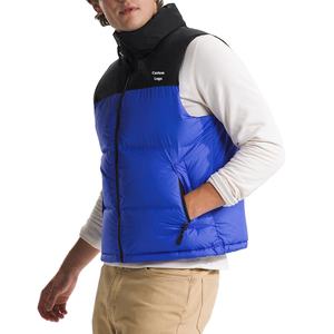 Vêtement d'extérieur d'hiver professionnel de haute qualité, vente en gros, logo personnalisé, service OEM, veste matelassée pour homme, anti-rides, 100% polyester - Product Image 4