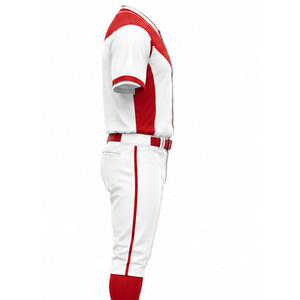 2026 Baseball Uniform High Quality Breathable Anti-Bacterial Plus Size Button <b>Down</b> Jersey Custom Team Wear Baseball Uniform Set - Product Image 4