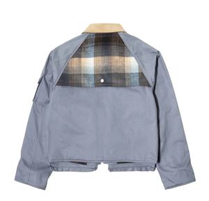 Chaqueta de trabajo de lona personalizada con forro de franela informal de invierno, ropa de trabajo transpirable, chaquetas de lona, chaqueta de trabajo holgada de piel - Product Image 2