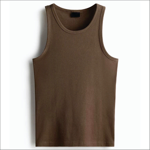 เสื้อกล้ามถักสไตล์วินเทจสำหรับผู้ชายรุ่นใหม่ล่าสุด ไซส์พลัส ทรงสปอร์ต ระบายอากาศได้ดี เหมาะสำหรับออกกำลังกาย ผลิตจากโพลีเอสเตอร์ พิมพ์ลายดิจิทัล สำหรับฤดูร้อน - Product Image 1