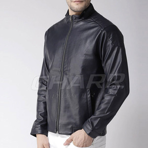 Chaqueta de cuero para hombre, estilo moderno y delgado, con comodidad suave y construcción de calidad duradera para uso diario en invierno. - Product Image 3