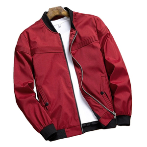 2026 Spring Autumn Stand Plus Size <b>Men's</b> <b>Baseball</b> <b>Jacket</b> Fashion Casual Slim Fit Coat Hooded Collar Fabric Bomber <b>Jackets</b> Winter - Product Image 1