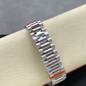 Reloj de pulsera Sk C Sliver 904L para parejas, regalo, 36 mm, con diamantes, automático, mecánico, esfera plateada, moderno, para hombre. - Product Image 5