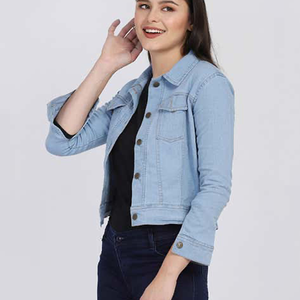 Chaqueta Acolchada de Algodón para Mujer con Logotipo Bordado Personalizado, Transpirable y Ecológica, Cierre de un Solo Botón - Product Image 2