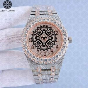 Montre mécanique de luxe à boîtier rond en acier inoxydable, cadran 40 mm, résistance à l'eau 10 bars, date automatique pour homme – Nouvelle collection en promotion - Product Image 2