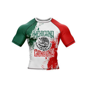 Breathable Quick Dry Rashguard MMA Full <b>Sleeve</b> Heat-Transfer Printed Custom No Gi BJJ Compression Set 100% - Product Image 4
