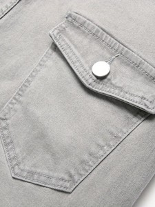 Servicio OEM al por mayor: Pantalones vaqueros de algodón y elastano para hombre, personalizados, de invierno, lisos, desgastados, estilo casual urbano, lavados y bordados. - Product Image 6