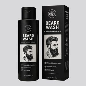 Kit de Cuidado de Barba OEM ODM, Marca Privada, Suero para Lavar la Barba, Gel de Afeitar, Crema, Cera, Set para el Cuidado de Bigotes - Product Image 5
