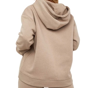 PRO ENTERPRISES Sudaderas con Capucha Extra Grandes para Mujer, 100% Algodón, Color Sólido, Casual, Manga Larga, Cuello Alto, Forro Polar de 360g - Product Image 2