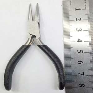 Best Quality 8 cm Mini Chain Nose Plier for Jewelry Making Premium Precision Tool for Beading <b>Wire</b> Wrapping & DIY <b>Craft</b> Work - Product Image 1