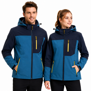 Chaqueta de Invierno con Capucha para Hombre, Diseño de Moda, Chaqueta Cortavientos de Lona, Estilo para Parejas, Chaqueta Moderna 2026 - Product Image 3