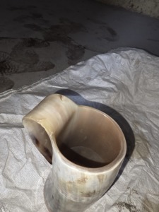 Mug en corne naturelle style américain, fait main, écologique, compatible lave-vaisselle, pour bière, vin, café - Fournisseur en gros - Product Image 4
