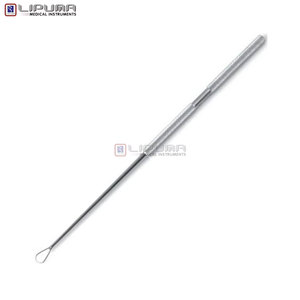 Herramienta de Extracción de Cerumen de Acero Inoxidable de Precisión con Anilla para la Oreja, para una Extracción Segura, Efectiva y Profesional de la Cera del Oído, Instrumentos Médicos - Product Image 3