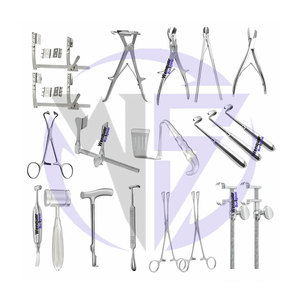 Ensemble d'instruments chirurgicaux pour thoracotomie de 21 pièces, chirurgie thoracique et urgence thoracique, kit en acier inoxydable - Product Image 2