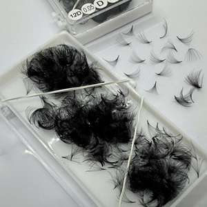 Extensiones de Pestañas Pre-fabricadas Coreanas de PBT de Alta Calidad, Volumen 3D 4D 5D 7D 10D 16D 20D, Curvatura CC DD, Base Puntiaguda, Aspecto Natural - Product Image 4