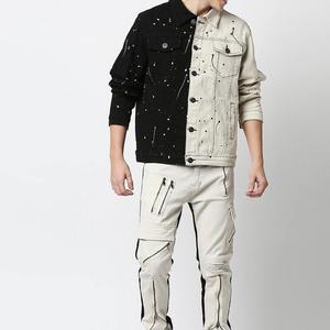 New Custom Washed Denim <b>Jacket</b> For Men High Quality <b>Canvas</b> <b>Jacket</b> With OEM Designs Wholesale Men's <b>Jackets</b> With Custom Logo - Product Image 1