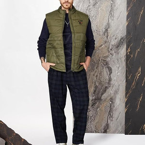 Veste sans manches pour hommes, utilisation en extérieur, écologique, respirante, logo personnalisé, veste d'hiver pour hommes - Product Image 3