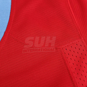 เสื้อเจอร์ซีย์ตาข่ายแขนสั้นสำหรับผู้ชาย คุณภาพพรีเมียม ออกแบบตามสั่ง สำหรับฤดูร้อน แห้งเร็ว ระบายอากาศได้ดี เป็นมิตรกับสิ่งแวดล้อม วางจำหน่ายออนไลน์ - Product Image 4