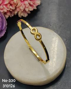 Women's Trendy Stainless Steel Gold Plated Geometric Design CZ <b>Charm</b> <b>Bracelet</b>-Elegant Versatile Fashion Jewelry - Product Image 2