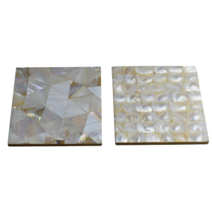 Ensemble de dessous-de-verre plats arrondis en pierre polie pour la décoration de la maison, la table à manger, la vaisselle, les dessous-de-verre de table, les tapis de table de restaurant - Product Image 6