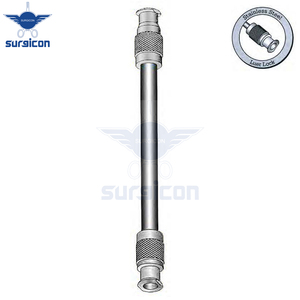 Adaptador de Transferencia Luer Lock de 4.5 cm / 1-3/4 Pulgadas de Largo y 4 mm de Diámetro, Acero Inoxidable, Instrumentos Médicos Quirúrgicos para Cirugía Plástica - Product Image 3