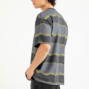 Camiseta de Algodón/Poliéster de Secado Rápido para Hombre, Corte Regular, Color Negro, Cuello Redondo, para Verano, Diseño Personalizado, Antiarrugas - Product Image 2