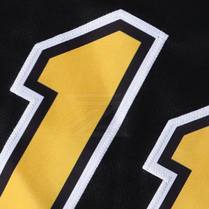 Maillot de baseball personnalisé de haute qualité, 100 % polyester, pour équipe, grande taille, manches courtes, en vente - Product Image 4