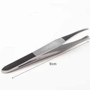 Eyebrow Tweezers Pluck and Trim Eyebrow Tweezers <b>Small</b> <b>Pliers</b> Stainless Steel Beard Plucker Stainless Steel Tweezers - Product Image 2