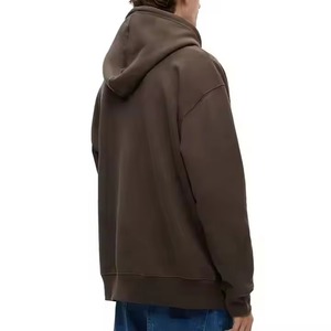 Men's 360 Grams Woven Breathable Pullover <b>Hoodies</b> Custom Logo Pattern Solid Custom Colors No <b>Strings</b> Knitted Blank Printing - Product Image 6