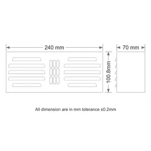 ไซเรนโลหะสองด้านพร้อมไฟแฟลช MAX134 - Product Image 3