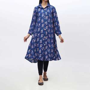 1PC Imprimé Arabe XS Taille Lawn Shirt PS4054 - Product Image 3